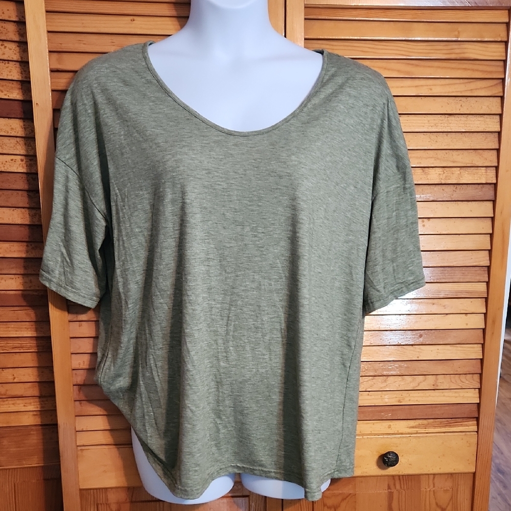 Olive Green Women's Top